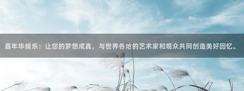天辰娱乐：嘉年华娱乐：让您的梦想成真，与世界各地的艺术家和观众共同创造美好回忆。